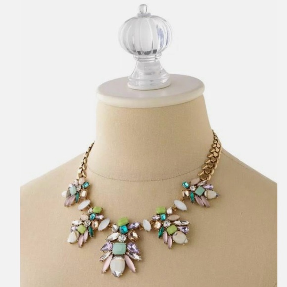 Vintage Stella & Dot Trellis Statement Necklace - Picture 2 of 8